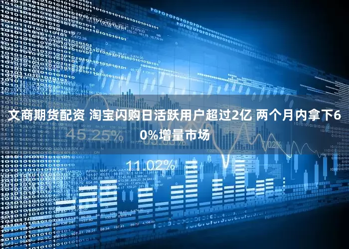 文商期货配资 淘宝闪购日活跃用户超过2亿 两个月内拿下60%增量市场